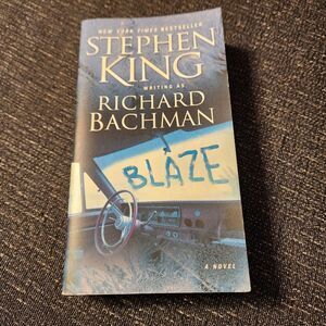 🔥 Blaze Stephen King as Richard Bachman paperback book novel